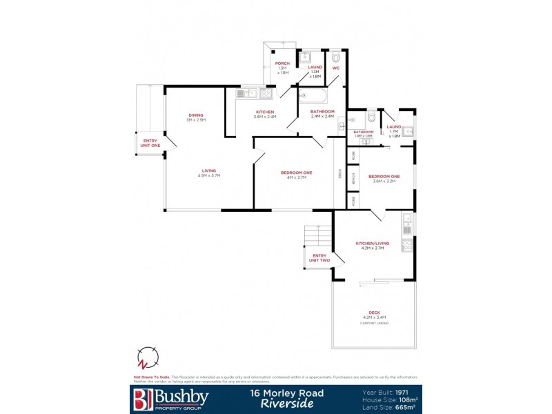 16 Morley Road, Riverside TAS 7250 Floorplan