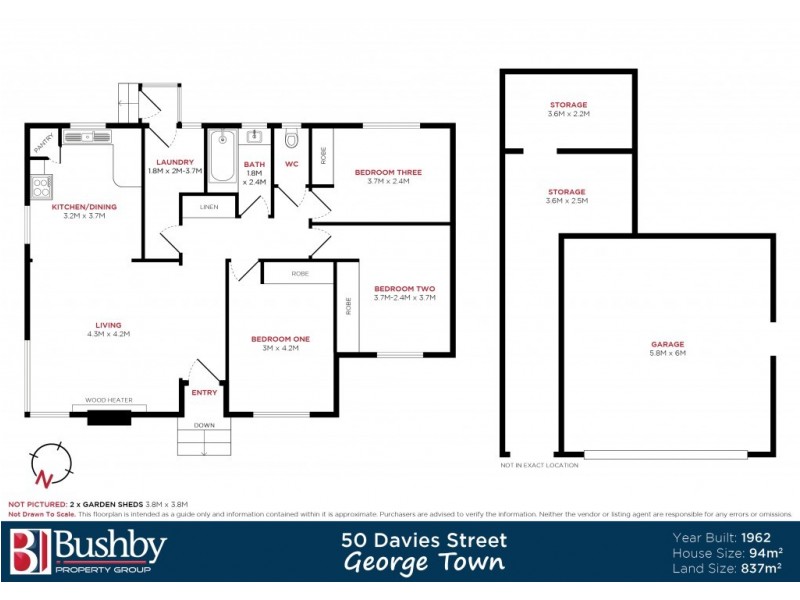 50 Davies Street, George Town TAS 7253 Floorplan