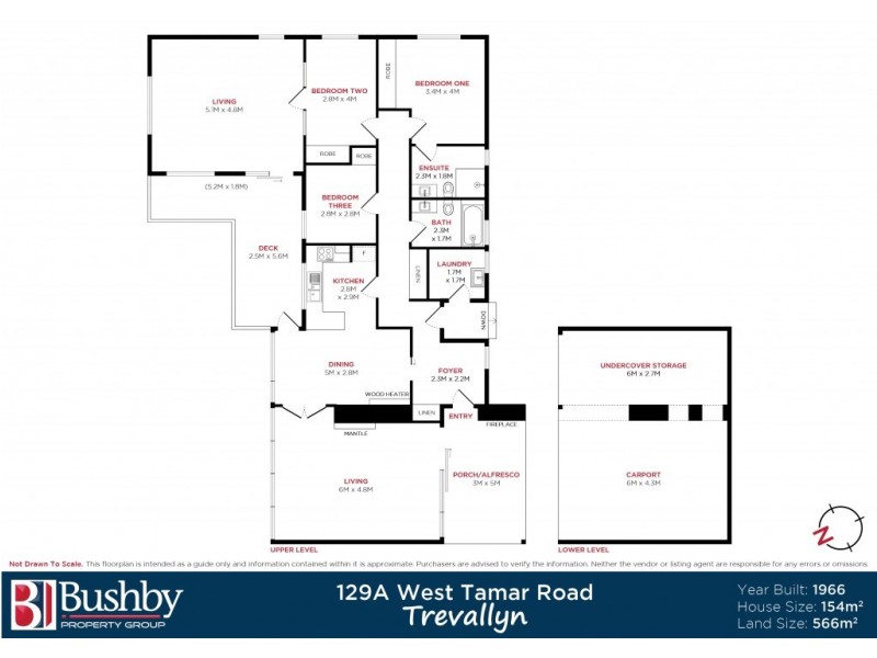 129a West Tamar Road, Trevallyn TAS 7250 Floorplan