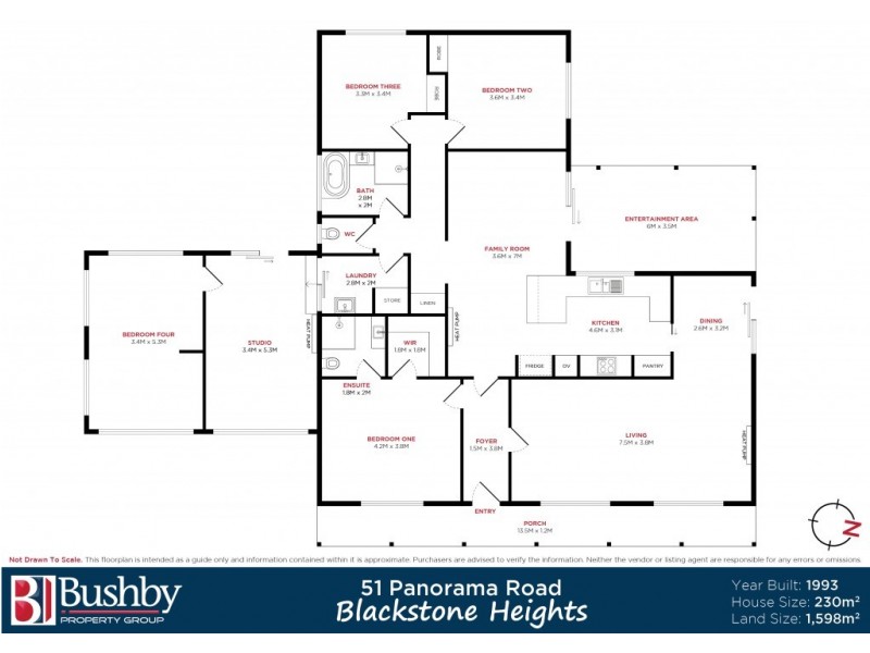 51 Panorama Road, Blackstone Heights TAS 7250 Floorplan