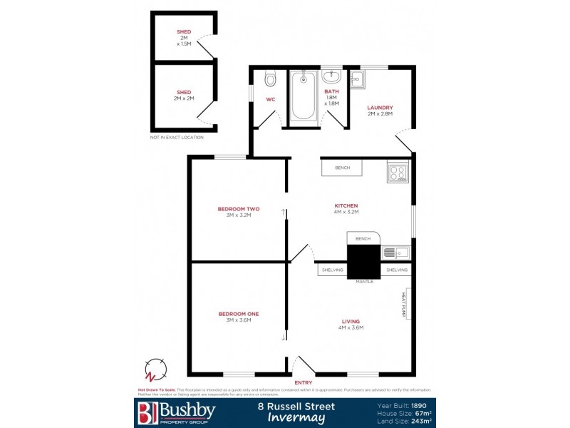 8 Russell Street, Invermay TAS 7248 Floorplan