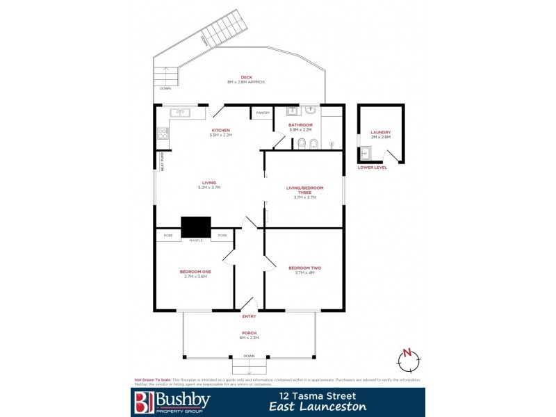12 Tasma Street, East Launceston TAS 7250 Floorplan