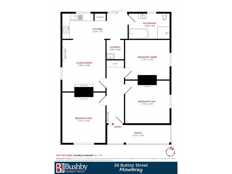 26 Button Street, Mowbray TAS 7248 Floorplan