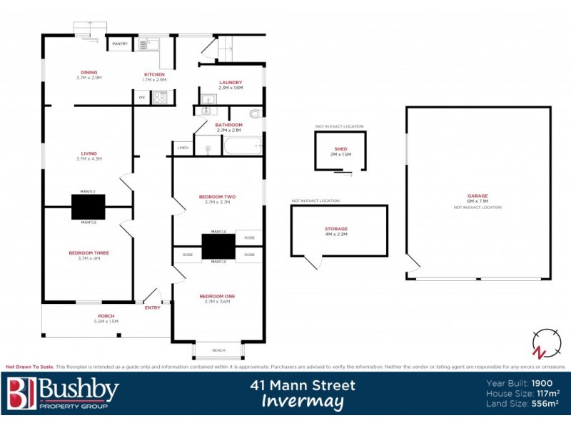 41 Mann Street, Invermay TAS 7248 Floorplan