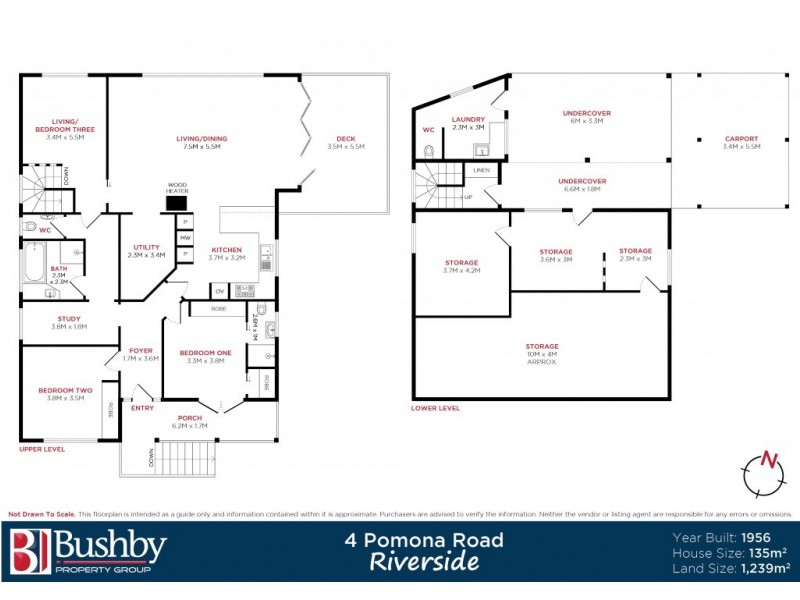 4 Pomona Road, Riverside TAS 7250 Floorplan