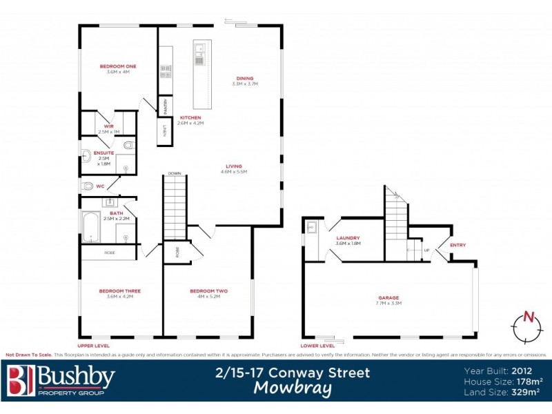 2/15-17 Conway Street, Mowbray TAS 7248 Floorplan