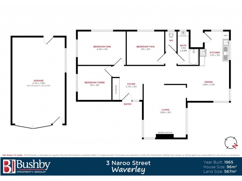 3 Naroo Street, Waverley TAS 7250 Floorplan