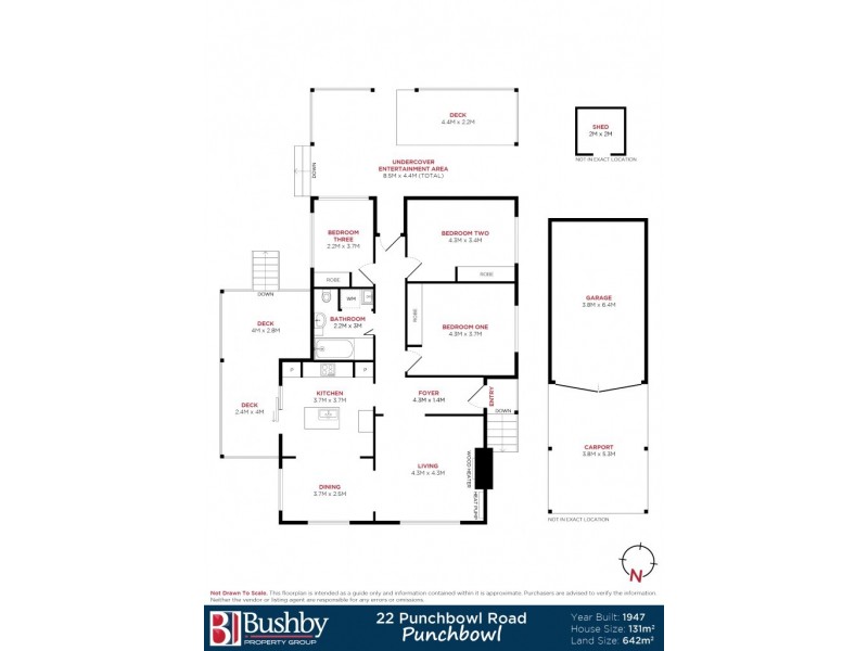 22 Punchbowl Road, Punchbowl TAS 7249 Floorplan