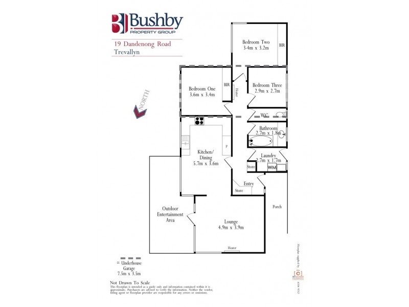 19 Dandenong Road, Trevallyn TAS 7250 Floorplan