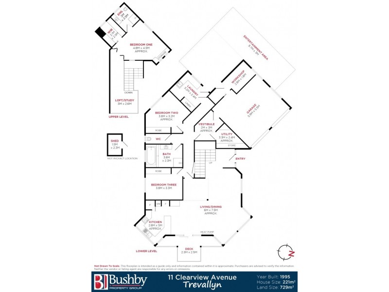 11 Clearview Avenue, Trevallyn TAS 7250 Floorplan