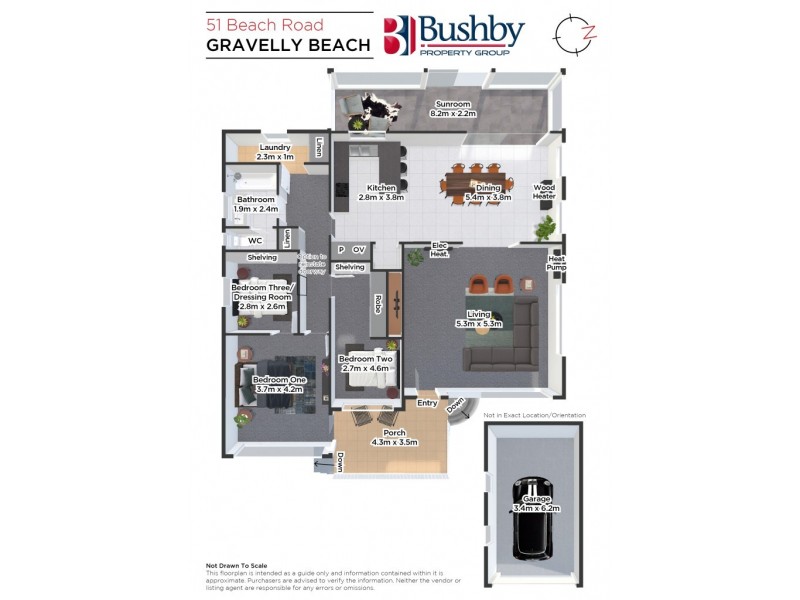 51 Beach Road, Gravelly Beach TAS 7276 Floorplan