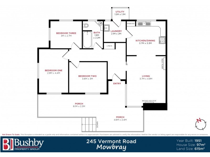245 Vermont Road, Mowbray TAS 7248 Floorplan