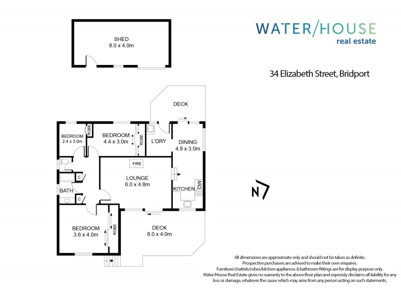 34 Elizabeth, Bridport TAS 7262