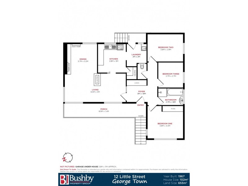 12 Little Street, George Town TAS 7253 Floorplan