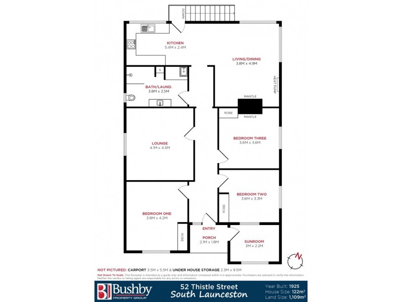 52 Thistle Street, South Launceston TAS 7249 Floorplan