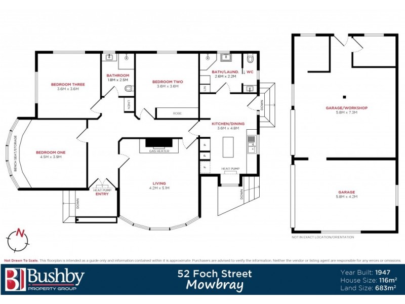 52 Foch Street, Mowbray TAS 7248 Floorplan