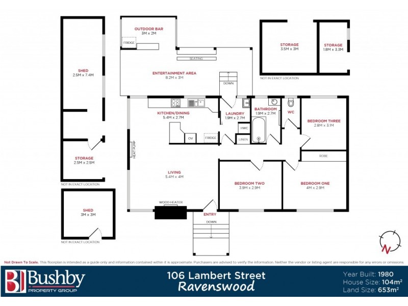 106 Lambert Street, Ravenswood TAS 7250 Floorplan