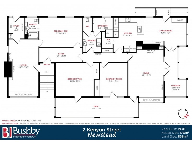2 Kenyon Street, Newstead TAS 7250 Floorplan