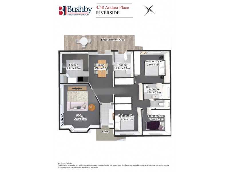 4/48 Andrea Place, Riverside TAS 7250 Floorplan