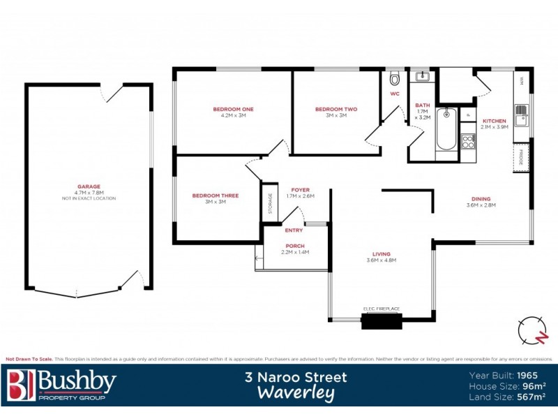 3 Naroo Street, Waverley TAS 7250 Floorplan