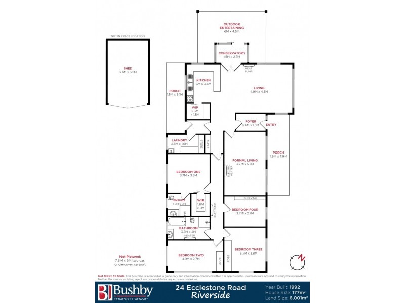 24 Ecclestone Road, Riverside TAS 7250 Floorplan