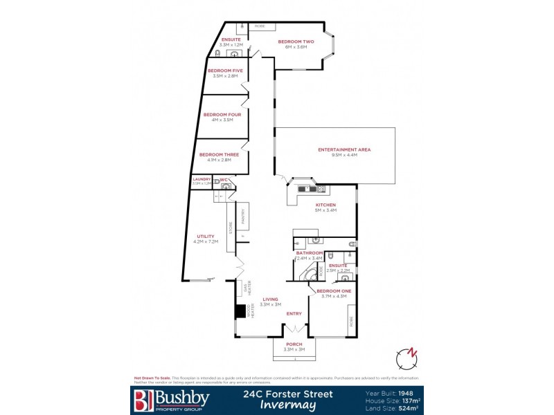 24c Forster Street, Invermay TAS 7248 Floorplan