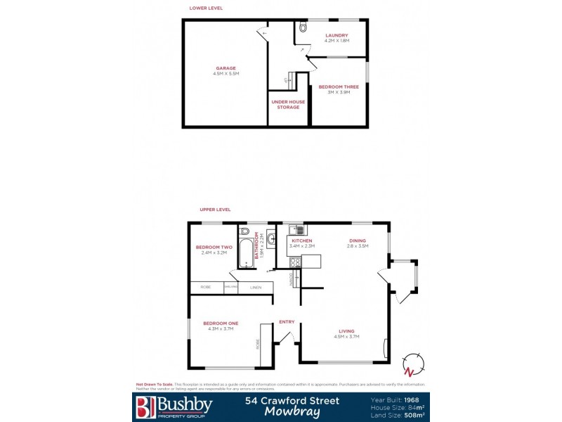 54 Crawford Street, Mowbray TAS 7248 Floorplan