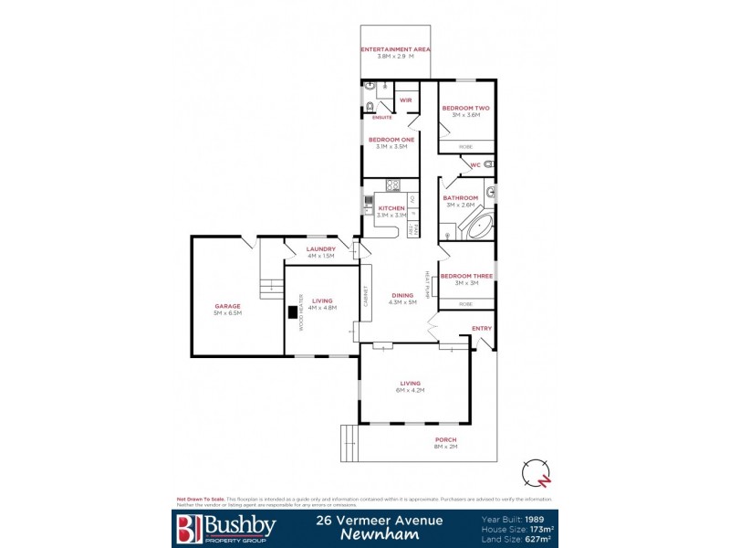 26 Vermeer Avenue, Newnham TAS 7248 Floorplan