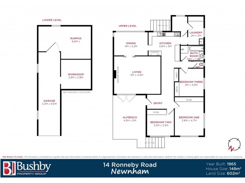 14 Ronneby Road, Newnham TAS 7248 Floorplan