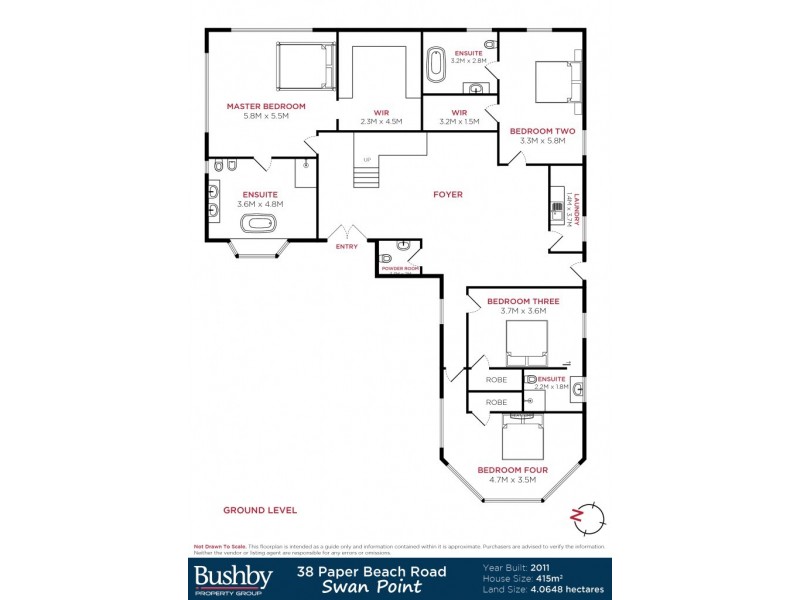 38 Paper Beach Road, Swan Point TAS 7275 Floorplan