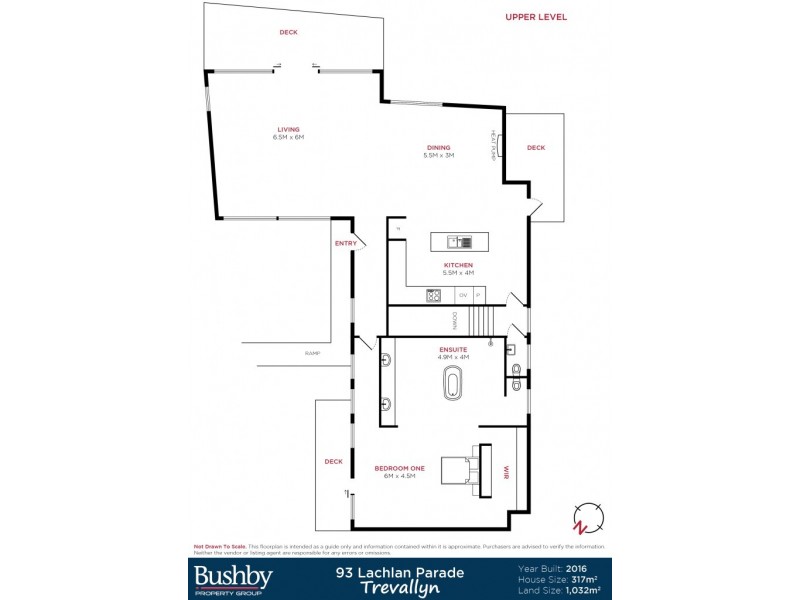 93 Lachlan Parade, Trevallyn TAS 7250 Floorplan