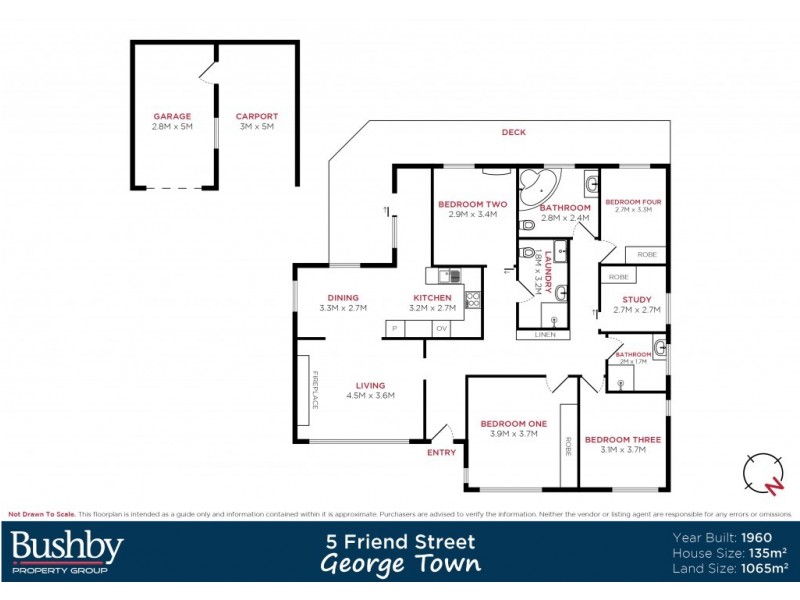 5 Friend Street, George Town TAS 7253 Floorplan