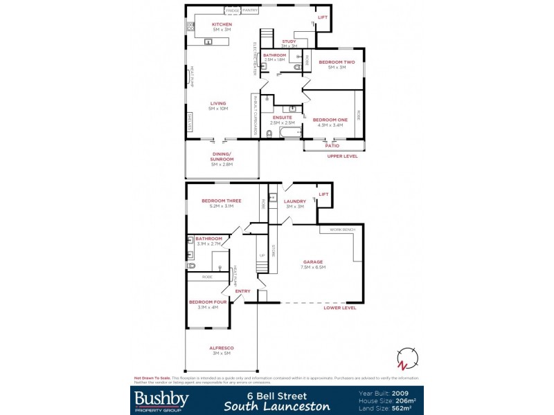 6 Bell Street, South Launceston TAS 7249 Floorplan