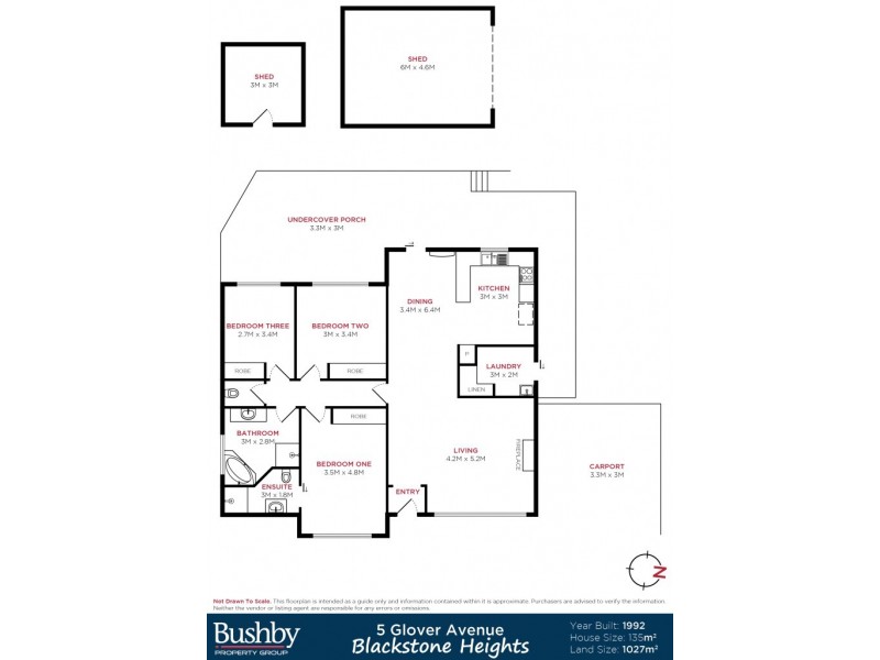 5 Glover Avenue, Blackstone Heights TAS 7250 Floorplan