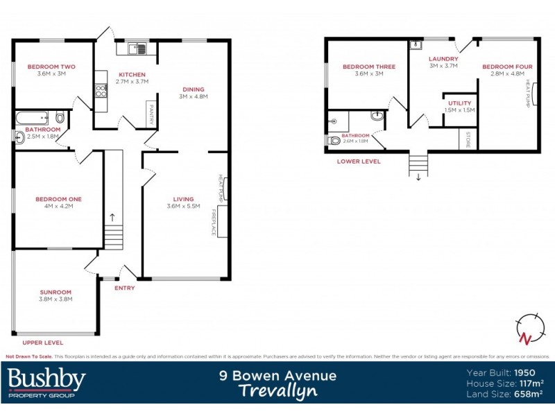 9 Bowen Avenue, Trevallyn TAS 7250 Floorplan