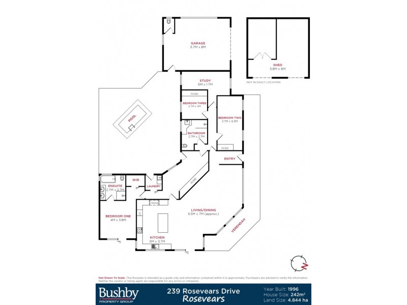 239 Rosevears Drive, Rosevears TAS 7277 Floorplan