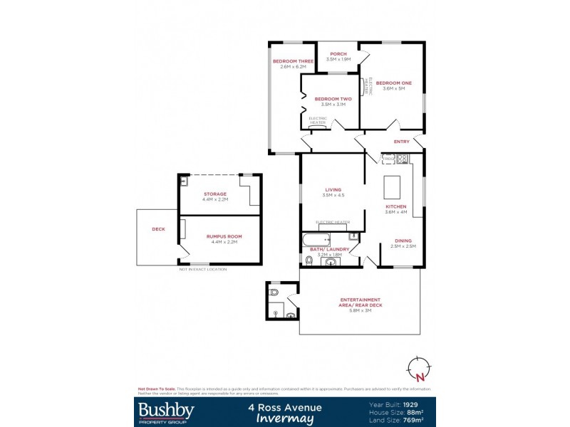 4 Ross Avenue, Invermay TAS 7248 Floorplan