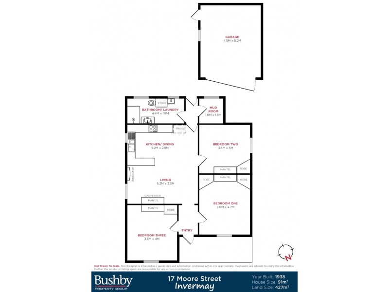 17 Moore Street, Invermay TAS 7248 Floorplan