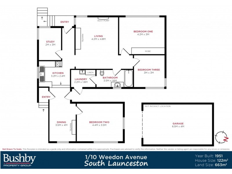 1/10 Weedon Avenue, South Launceston TAS 7249 Floorplan