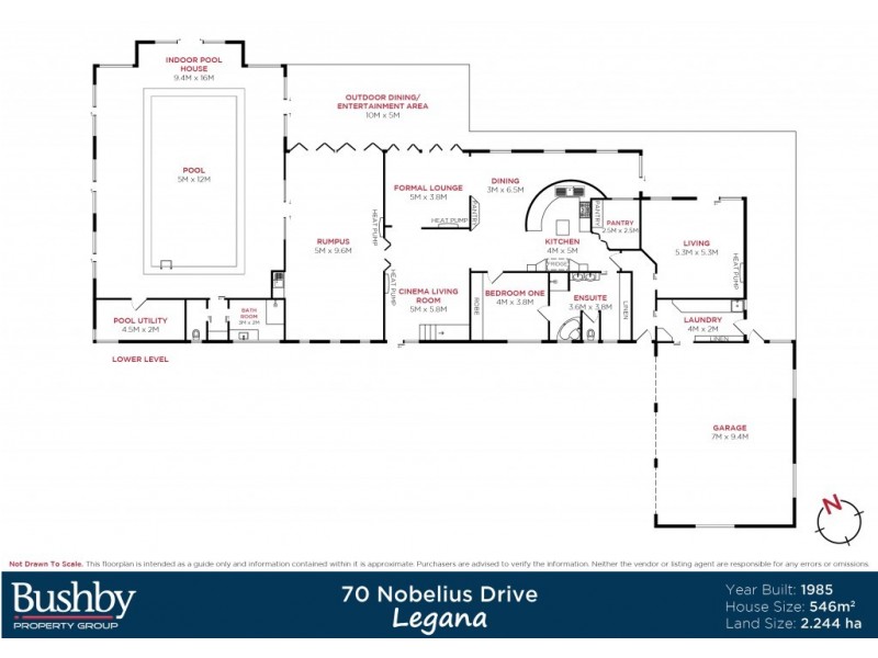 70 Nobelius Drive, Legana TAS 7277 Floorplan