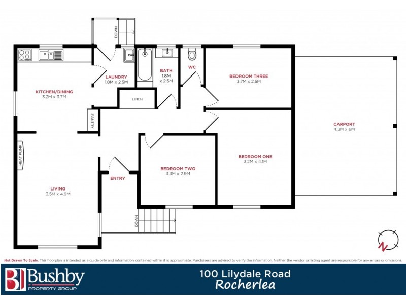 100 Lilydale Road, Rocherlea TAS 7248 Floorplan