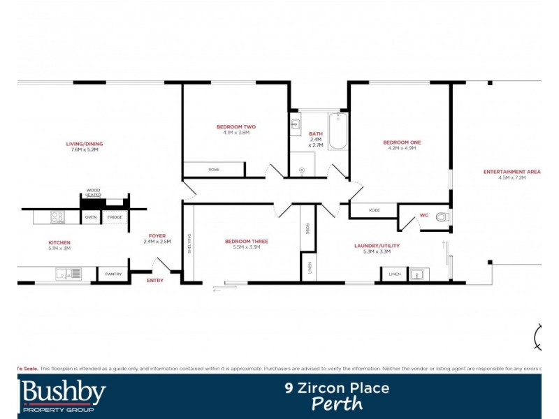 9 Zircon Place, Perth TAS 7300 Floorplan