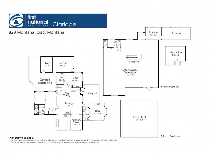 829  Montana Rd, Montana TAS 7304 Floorplan