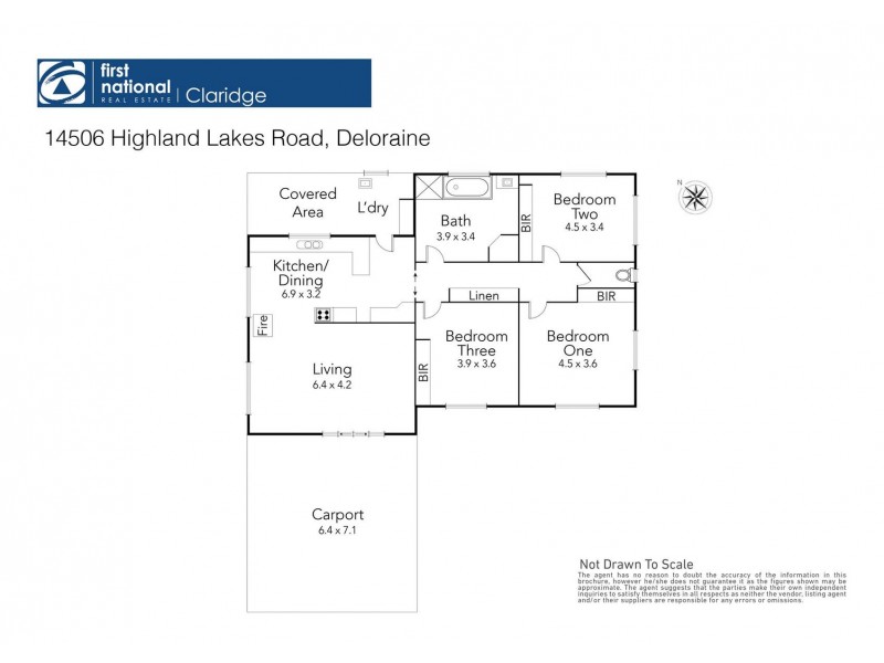 14506 Highland Lakes Road, Deloraine TAS 7304 Floorplan