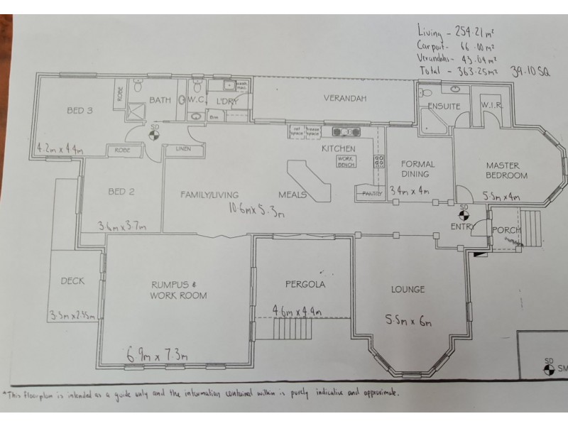 374 Quamby Brook Road, Quamby Brook TAS 7304 Floorplan