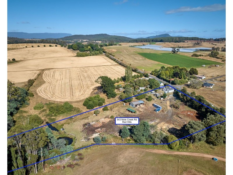 543 Mole Creek Road, Red Hills TAS 7304