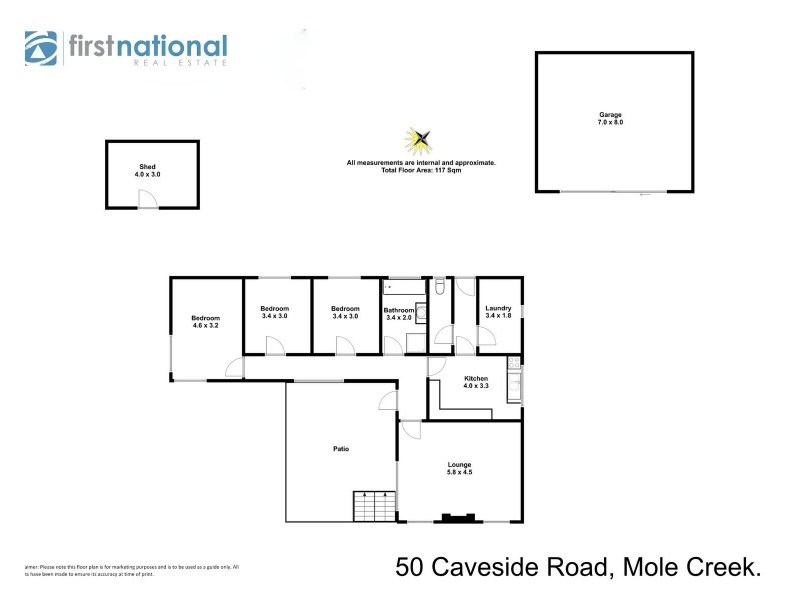 50 Caveside Road, Mole Creek TAS 7304