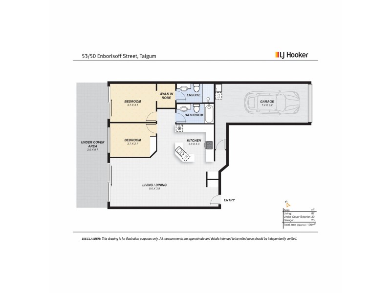 53/50 Enborisoff Street, Taigum QLD 4018 Floorplan