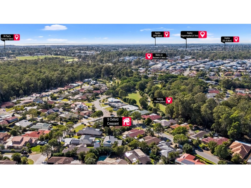 5 Oxford Crescent, Bridgeman Downs QLD 4035