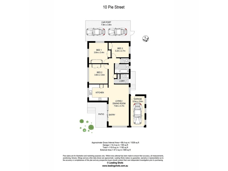 10 Pie Street, Aspley QLD 4034 Floorplan